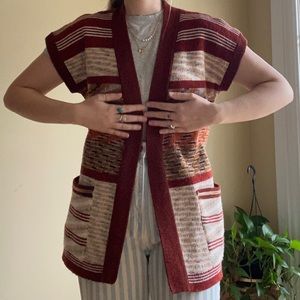 Vintage sweater vest